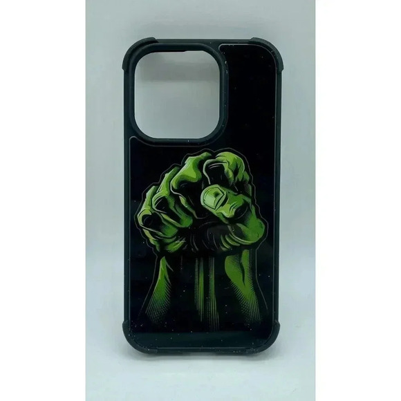 Hulk Fist Case For iPhone 15 Pro 6.1 Inch Rugged‎ TPU Shockproof Protective Case - Picture 1 of 5